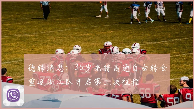 德转消息：36岁老将高迪自由转会重返浙江队开启第三次征程